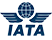 IATA - a trade association representing and serving the airline industry world-wide.